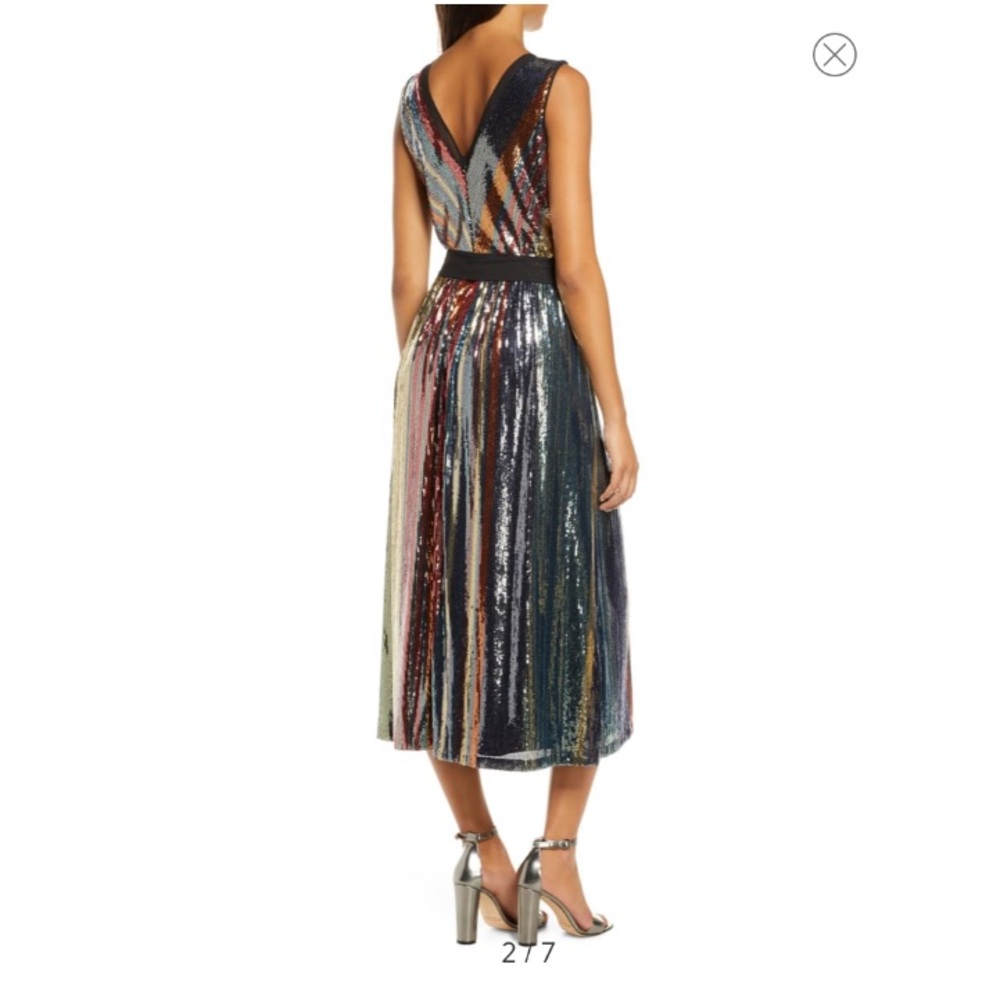 Colorful Midi Dress - Picture 2 of 5
